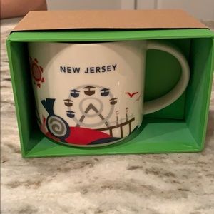 New STARBUCKS YOU ARE HERE COFFEE MUG NEW JERSEY